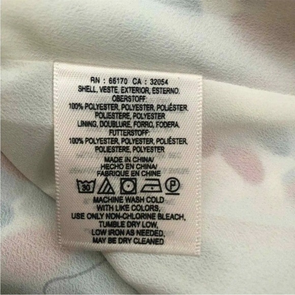 Maeve Anthropologie Watercolor Dot Shift lined Dress XS - Picture 9 of 11